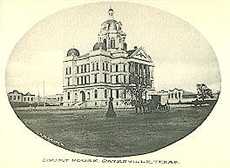 Coryell County Courthouse, Gatesville, Texas, 1907