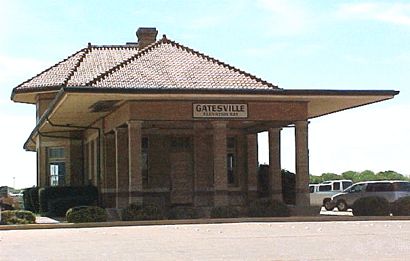 Gatesville, Texas depot