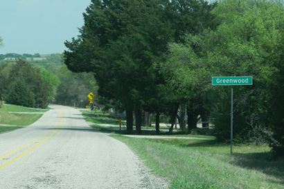 Greenwood Tx - Road Sign