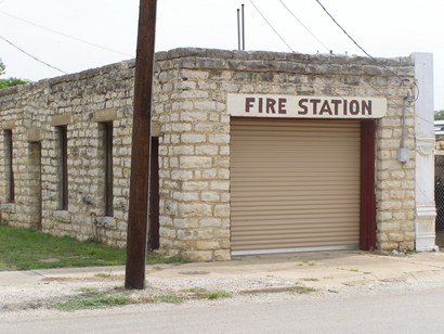 Hamilton TX - old Fire Station Bldg