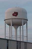 Hamilton Texas water tower