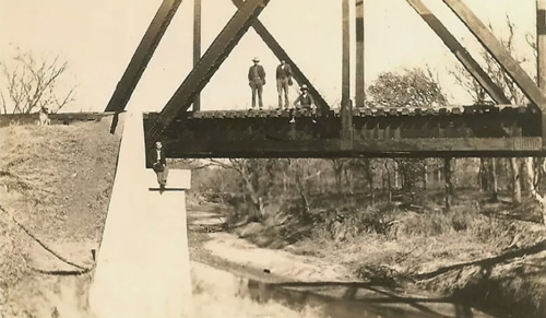 Hico TX Hamilton County Railroad Bridge