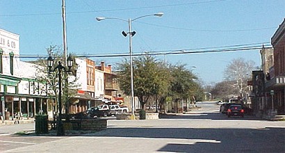 Downtown Hico Texas