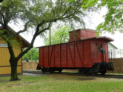 Irving Tx - Heritage Park Caboose