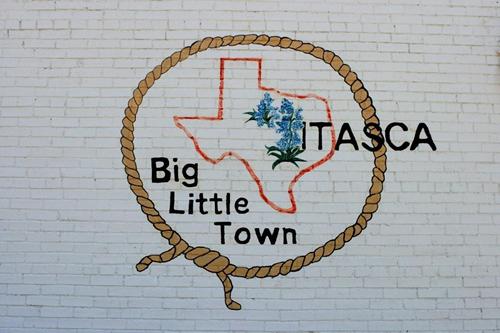 Itasca Texas mural