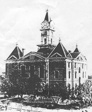 1886 Jack County courthouse, Jacksboro, Texas