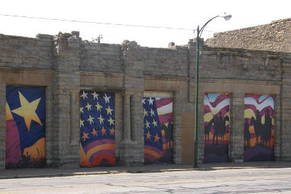Jacksboro Tx - Patriotic Mural