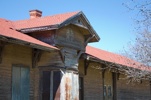Kopperl TX - Santa Fe Railroad depot 