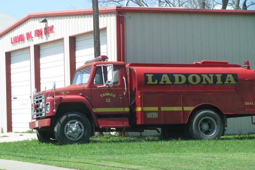 Ladonia TX Volunteer Departyment &  Fire Engine