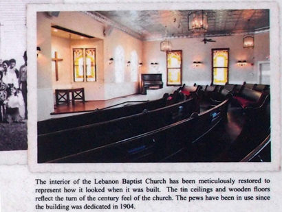 Frisco, TX - Lebanon Baptist Church interior