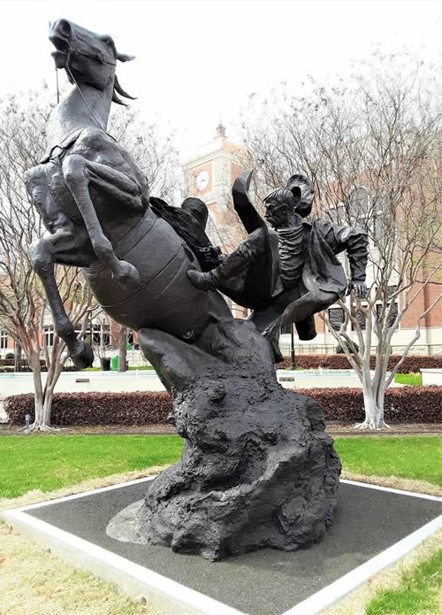Lewisville TX - City Hall Statue