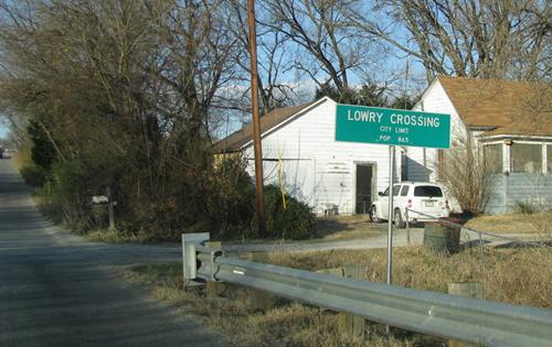 Lowry Crossing city limit, Texas