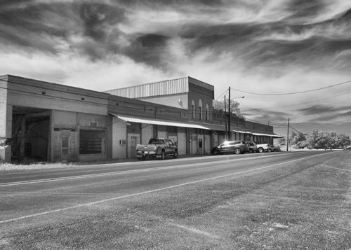 Malone, Texas - Part of downtown Malone, Texas 