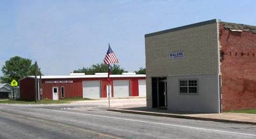 Malone Texas city hall and Volunteer Fire  Dept