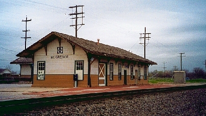 McGregor Texas Depot