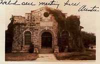 Meridan Library old post card