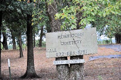 Monkstown Texas - Monkstown Cemetery