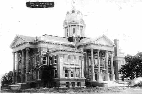 TX - Montague County 1912 Courthouse  ca1915