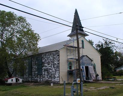 Nevada Texas church under renovation