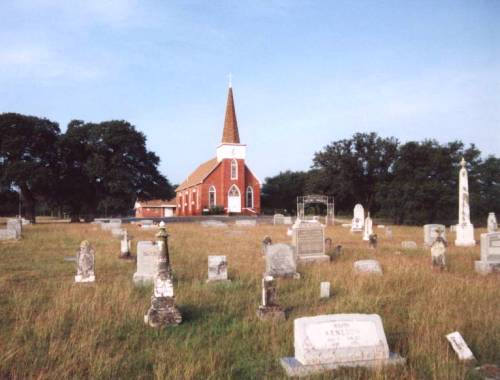 Our Savior's Lutheran Church and Cemetery, Norse Texas
