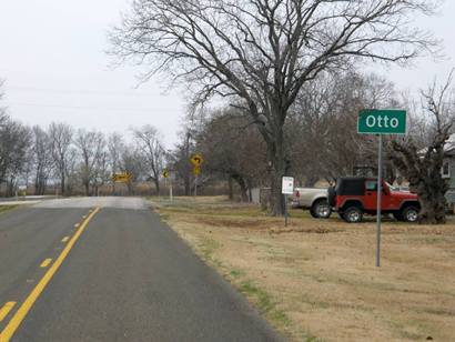 Otto Tx Road Sign