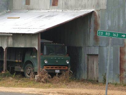 Otto Tx Truck In Shed