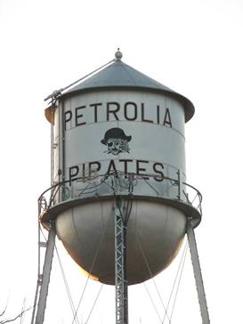 Petrolia Tx - Tin Man Water Tower