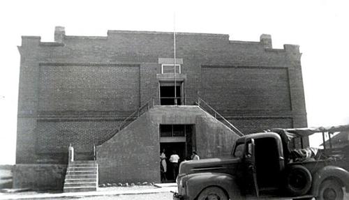 Pottsville School, Texas vintage photo