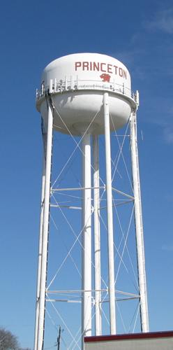 Princeton Texas water tower