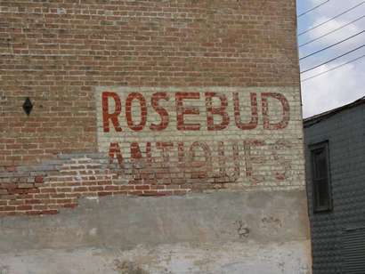 Rosebud Texas ghost sign