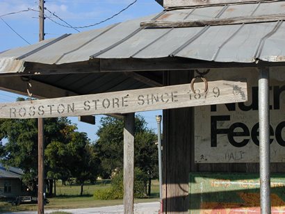 Rosston Store since 1879,  Rosston Texas