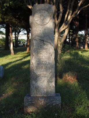 Shady Grove, TX - Cemetery Tombstone