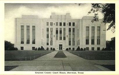  Sherman Texas - Grayson County courthouse