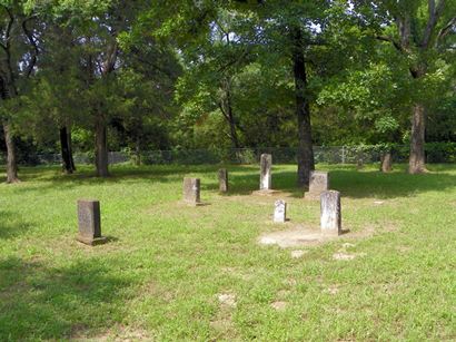 TX, Ft Parker State Park - Old Springfield Graves