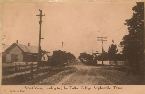 Stephenville, Texas  street view old photo