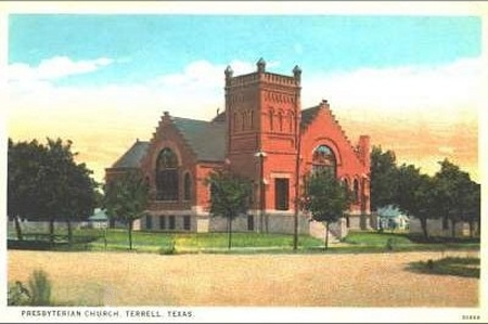 Terrell Texas Presbyterian Church 1912