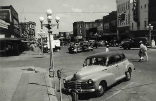 Terrell Texas - Moore & Francis Streets, 1948