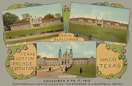 Texas Cotton Palace Exposition, Waco, Texas, 1912