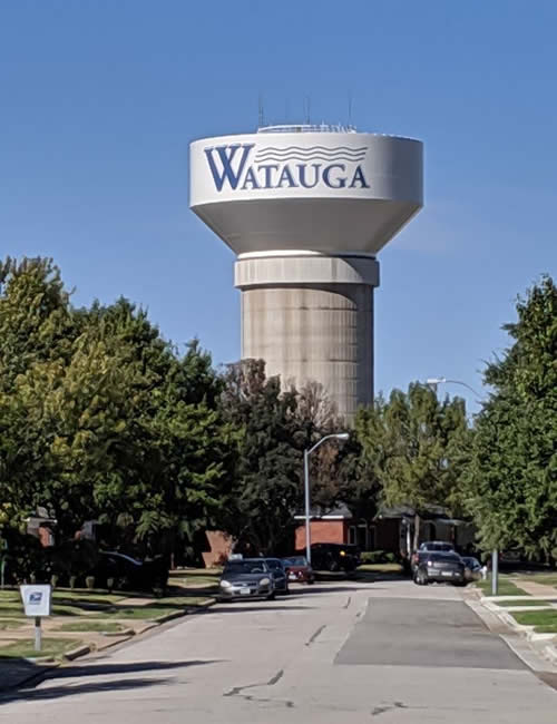 Watauga TX Water Tower
