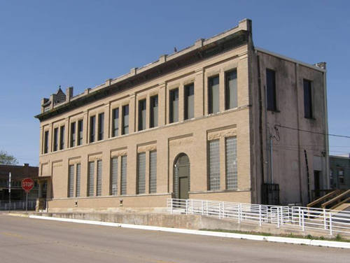 Whitewright  TX - First National Bank  Back
