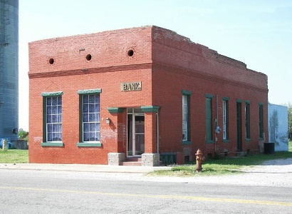 Windom, Texas former bank building