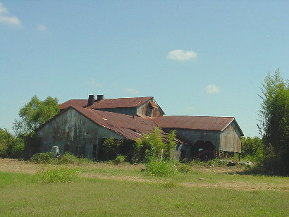 Ammannsville, Texas old cotton gin