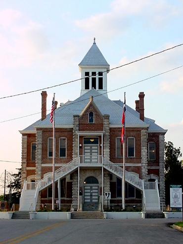 Grimes County courthouse, Anderson Texas