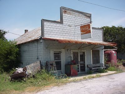 Old store in Ben Arnold, Texas