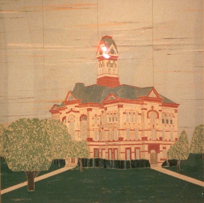  1892 Brazos County Courthouse Mosaic