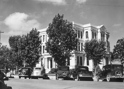 Cameron Texas, Milam County Courthouse 1939 