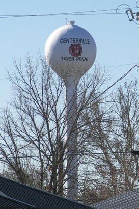 Centerville TX Water Tower Tiger Pride