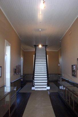 Leon County Courthouse main staircase, Centerville Texas.