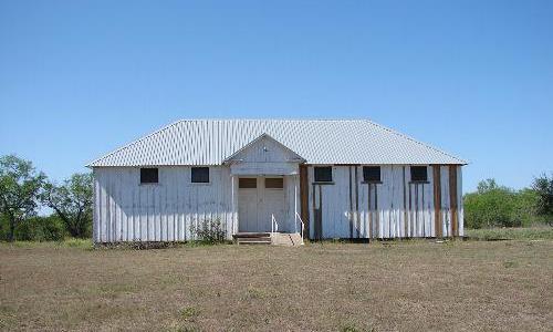 Cheapside Communty Center, former school, Texas