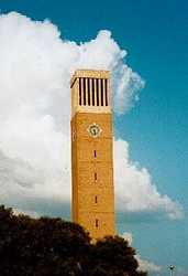 College Station TX - Texas A&M clock tower